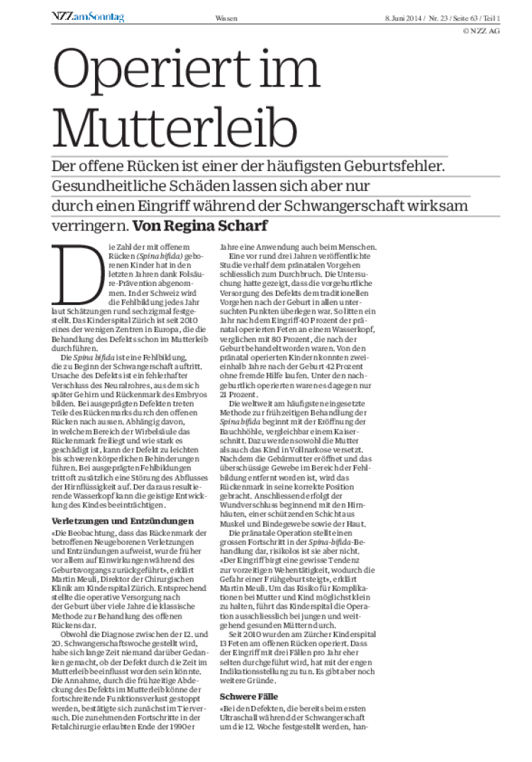 operiert im mutterleib